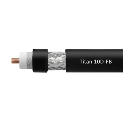 ВЧ кабель VEGATEL 10D-FB (Titan, черный)