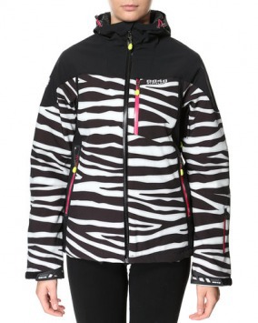 Костюм горнолыжный 8848 Altitude Teksas/Denise женский Zebra/Black
