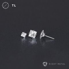 Cubic Zirconia Square Crystal Б/Р