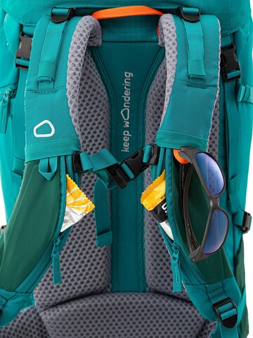 Картинка рюкзак туристический Kanrock Cruiser 45 Sea Green - 17