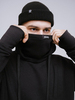 Худи IAMREBEL с балаклавой черный