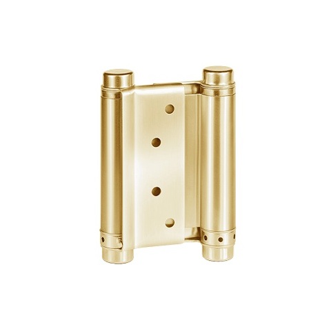 Петля пружинная двусторонняя NOTEDO DAH-103-SS Gold золото (2шт)