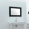 ArtCeram Cornici Collection ACS002 03 Зеркало прямоугольное, цвет: черный (глянцевый)