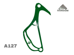 А127	Фифа скальная /спорт / Green / 30ХГСА/ 3мм / 25kN / L-250mm / W-150g