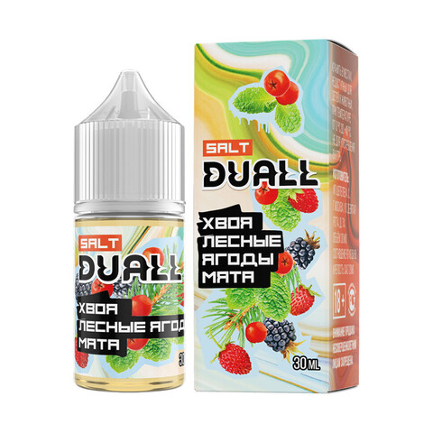 Жидкость DUALL Salt 2% Light 30 ml - Хвоя Лесные ягоды Мята