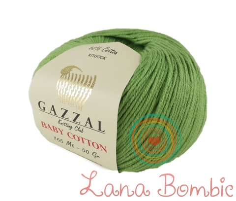 Пряжа Gazzal Baby Cotton 3448 миндаль
