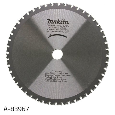 Пильный диск по стали 185 x 20мм Makita A-83967
