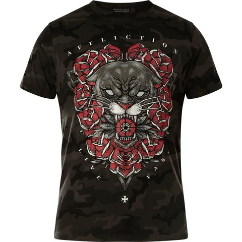 Affliction | Футболка мужская MYSTIC PROWLER A23114 перед