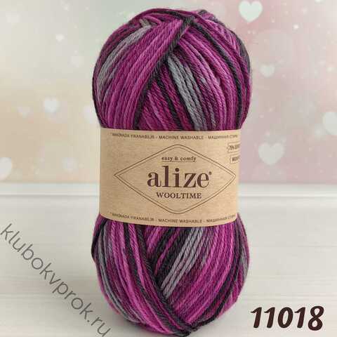 ALIZE WOOLTIME 11018, Мультиколор