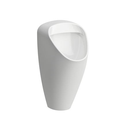 Laufen Caprino Plus 8.4106.1.000.000.1 Писсуар безободковый RIM с внутренним подв. воды (2 режима слива), с креплением (без сифона 8.9418.1 и впускного патрубка), цвет белый