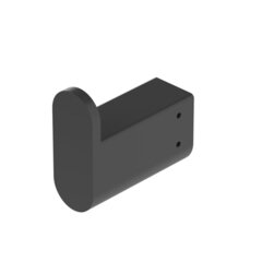 Cezares Stylus STYLUS-HK-NOP Крючок, цвет: чёрный фото