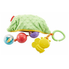 Fisher Price Мягкая игрушка с погремушками и прорезывателем 