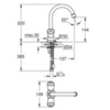 GROHE Costa S 21338001 Смеситель для раковины