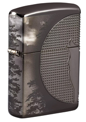 Фото Зажигалка ZIPPO Armor™ High Polish Black Ice®, латунь/сталь,  38x13x57 мм