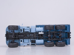 KRAZ-255B1 board with awning 1969 blue 1:43 Nash Avtoprom