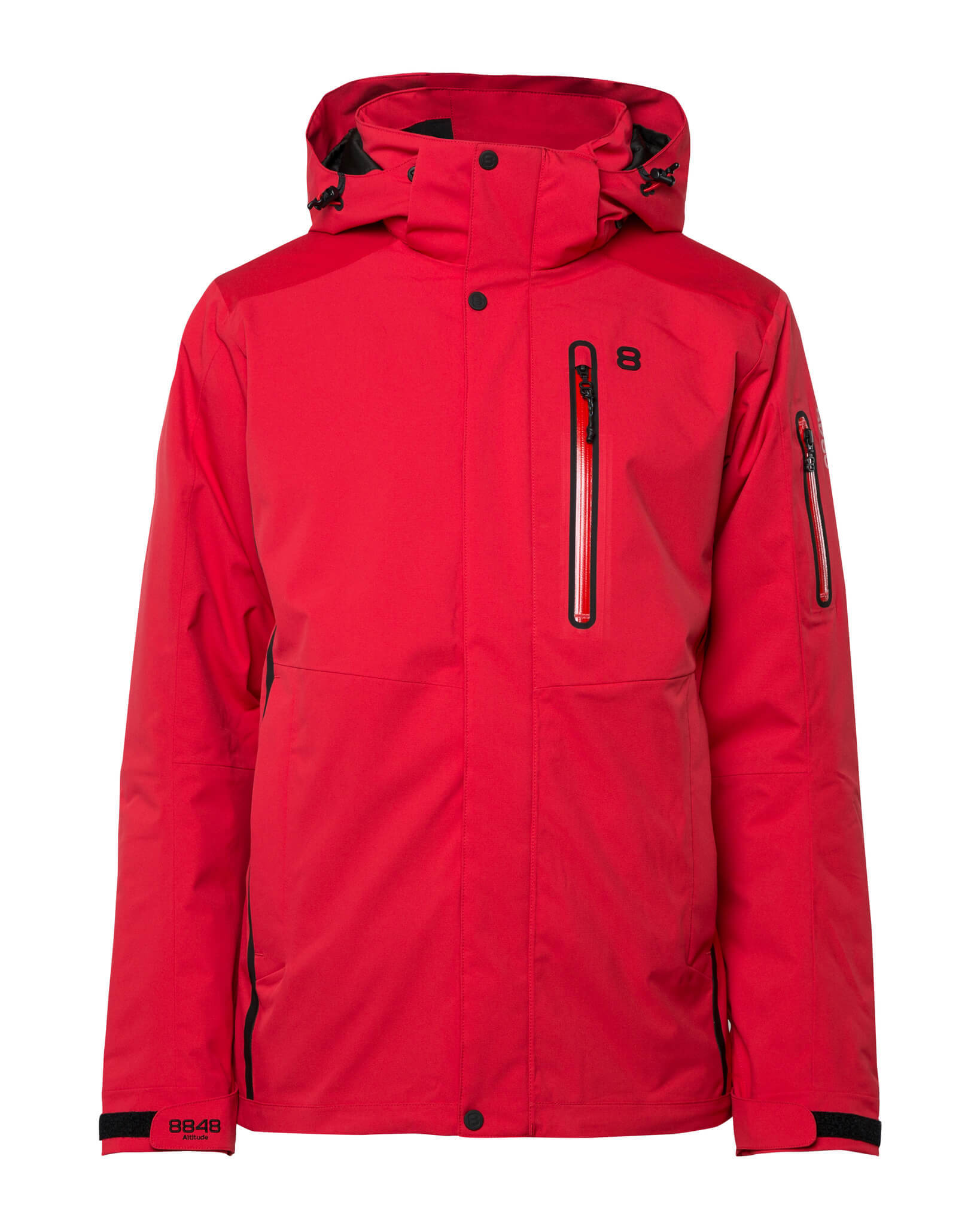 8848 Altitude Castor Jacket мужская горнолыжная куртка red - 5