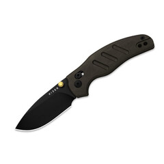 Фото Складной нож Kizer C01C 2.9 CD, сталь Nitro-V, рукоять Richlite, коричневый/черный