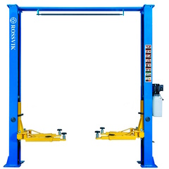 Автоподъемник двухстоечный ROSSVIK V2-4LH г/п 4.0т, 220В, с верхней синхронизацией. Синий