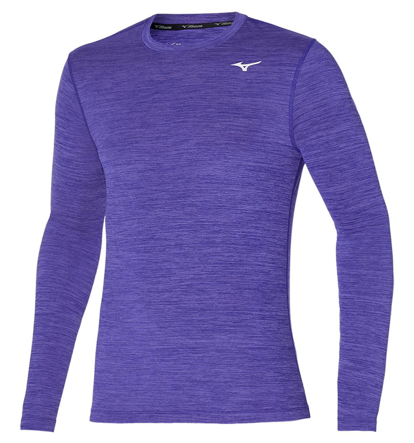 Mizuno Impulse Core Ls Tee футболка с длинным рукавом мужская темно-синяя