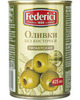 Оливки Federici Гигантские без косточки, 400 гр.