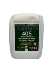KRONA Антисептик невымываемый декоративный 405 "полисандр" 5 кг. Концентрат 1:9