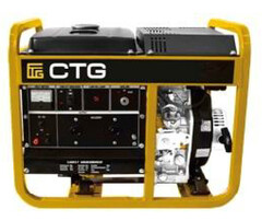 Генератор дизельный CTG CD4000 - [3 кВт / 220V / Lifan C178FD] ручной старт