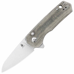 Фото Складной нож Kizer Lieb M satin, сталь 154CM, рукоять микарта
