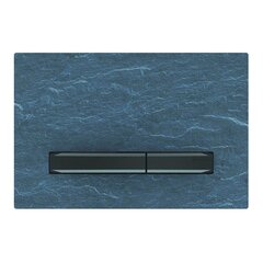 Geberit Sigma 115.671.JM.2 Смывная клавиша, для двойного смыва, цвет металлический хромированный черный: хромированный черный, сланец Mustang фото