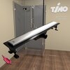 Timo Super Plast SP10600-PG10600 Водоотводящий желоб, цвет: нержавеющая сталь