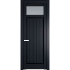 Межкомнатная дверь эмаль Profil Doors 3.3.2PM нэви блу остеклённая