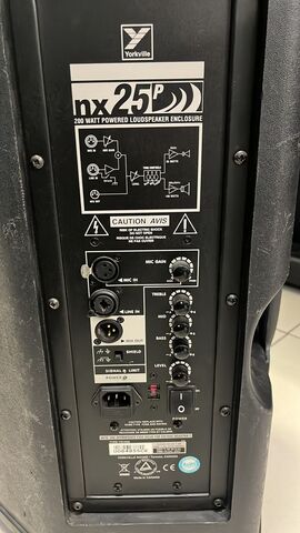 Yorkville NX25P активная 2-полосная акустическая система, 200 Вт, 12'' + 1'', bi-amp