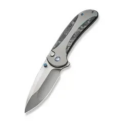 Фото Складной нож We Knife Zizzit, сталь CPM-20CV, рукоять титан/карбон