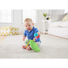 Fisher Price Мягкая игрушка с погремушками и прорезывателем 