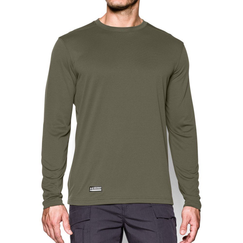 Лонгслив UA TAC Tech LS T-GRN  1248196-390