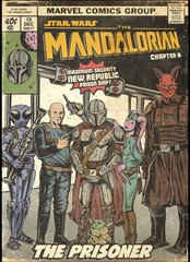 Постер  "Star Wars: Mandalorian. Chapter 06 "The Prisoner"