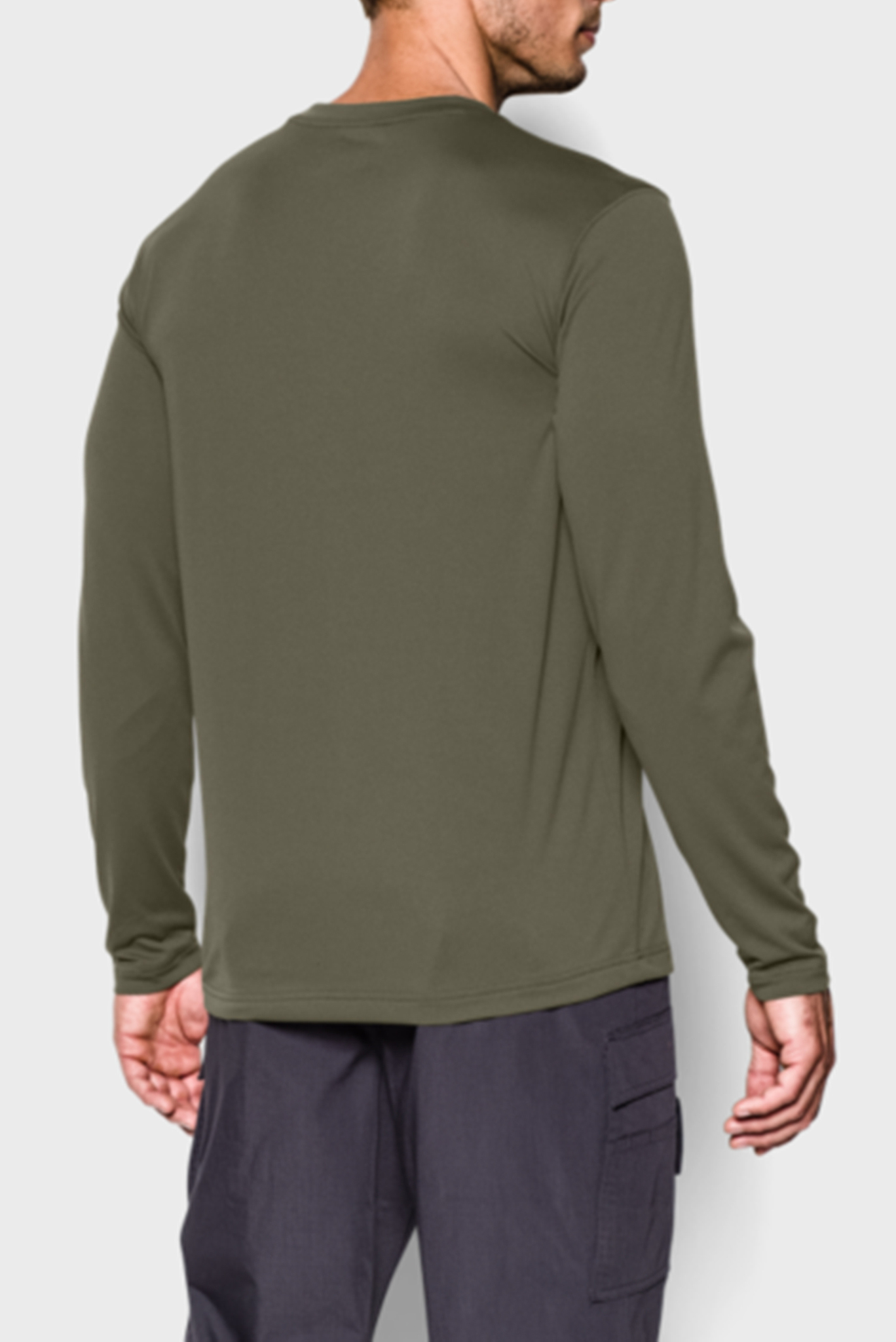 Лонгслив UA TAC Tech LS T-GRN  1248196-390
