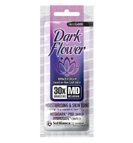 Крем для загара Dark Flower 30 бронзаторов 15 мл SOLBIANCA
