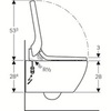 Geberit AquaClean 146.294.FW.1 Подвесной унитаз-биде Tuma Comfort