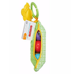 Fisher Price Мягкая игрушка с погремушками и прорезывателем 