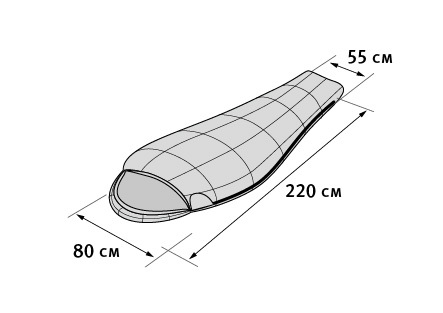 Tengu Mark 28SB спальный мешок экстремальный - 2