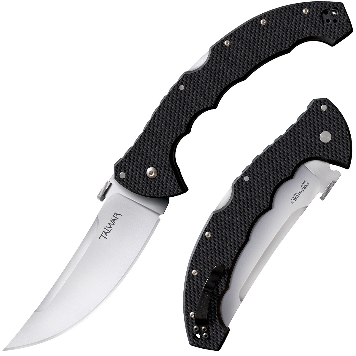 Нож складной Cold Steel Talwar 5.5'', сталь CPM-S35VN, рукоять G10, черный