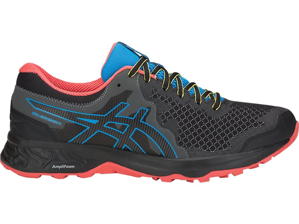 Asics Gel Sonoma 4 кроссовки для бега мужские коралловые-черные