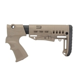 Телескопический приклад на МР-155, DLG Tactical черный