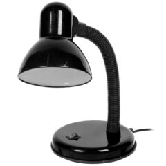 Светильник настольный на подставке, 60 Вт, черный, Lofter, 203В-blk/270788