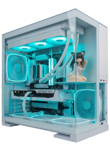 RTX5070 12Gb Мощный игровой компьютер 7800X3D/ 20ядер/ 64GB/ SSD 1000GB/850W/Win 11 PRO