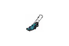 Аккумуляторная газонокосилка Makita LXT 18В, 450 Вт, ширина 33 см, травосборщик 30 л, 3 в 1, 8-ступенчатое центральное регулирование, 20-75 мм XPT DLM330Z