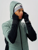 Мужская лыжная куртка Nordski Hybrid Hood 2.0 Ice Mint/Black