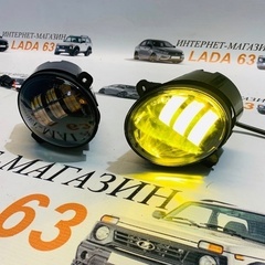 ПТФ LED (2хрежимные) на Lada Kalina, Lada Granta, Lada Largus