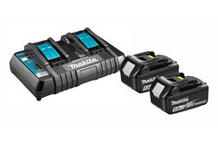 Аккумуляторы BL1850B и зарядное устройство DC18RD Makita 191L75-3
