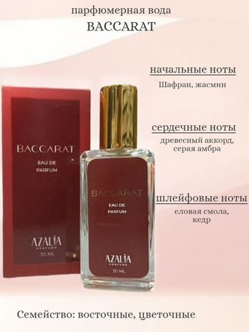 Парфюмерная вода женская Baccarat 30 мл Azalia — фото 4